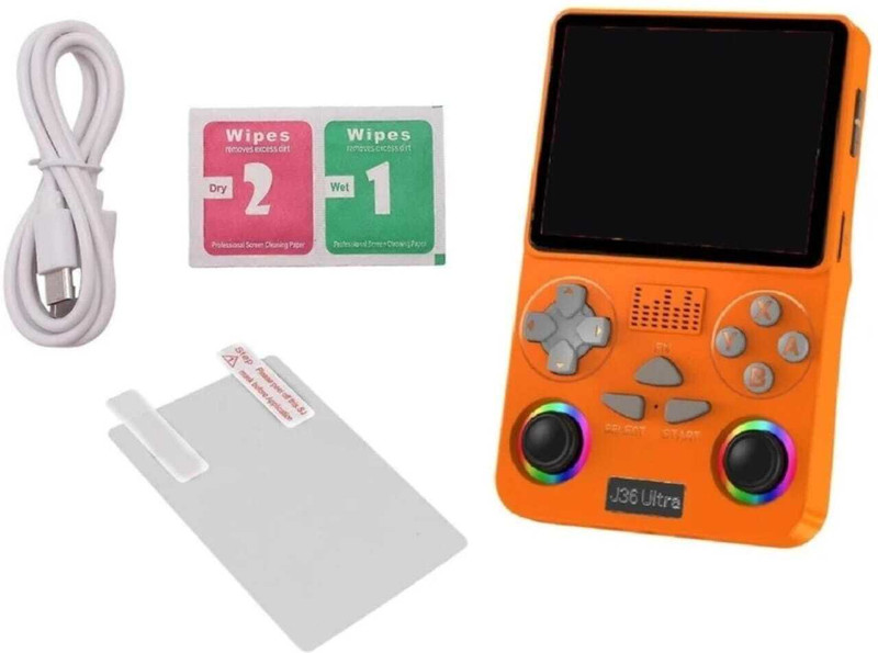 J36 Ultra Video Game Console Handheld | Pocket Size Gaming Box, Gaming Device Special Edition(Code in the Box - for 3DS)