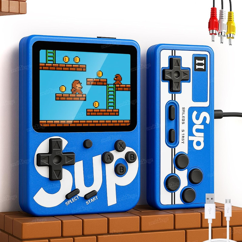 SUP 400 in 1 Retro Game Box Console Handheld Game PAD Gamebox Black Limited Edition(Code in the Box - for PC)