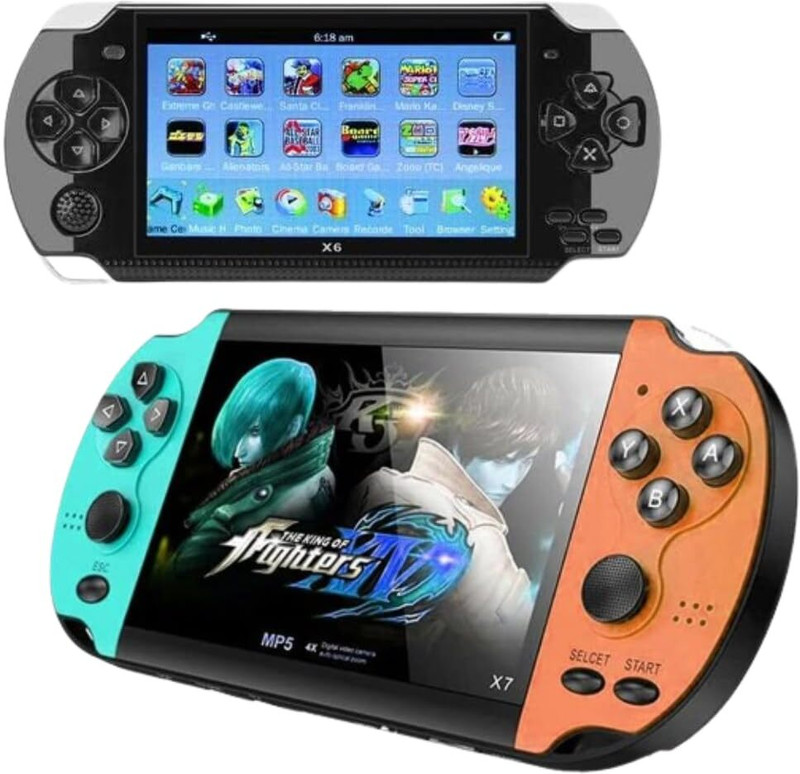 X7 Plus 4.3 in 8GB Retro Game & X7 Plus 4.3 in 8GB Retro Game Freedom Edition(Code in the Box - for Switch)