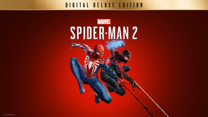 Marvel's Spider-Man 2 Deluxe Edition (Game Package in Pendrive) Deluxe Edition with Full Game, Game and Upgrades Pack(Code in the Box - for PC)