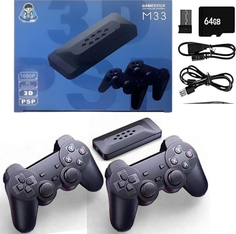 M33 Video Game With Wireless Controller & It comes with 30,000+built-in Games_09 5th Anniversary Edition(Code in the Box - for PC)