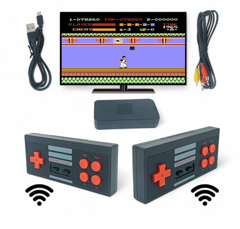 Extreme Mini Game Box Wireless 500+ Built in Classic Tv Video Game Console_10 Xbox 360 Edition with Game and Upgrades Pack(Code in the Box - for Xbox 360 & Xbox One)
