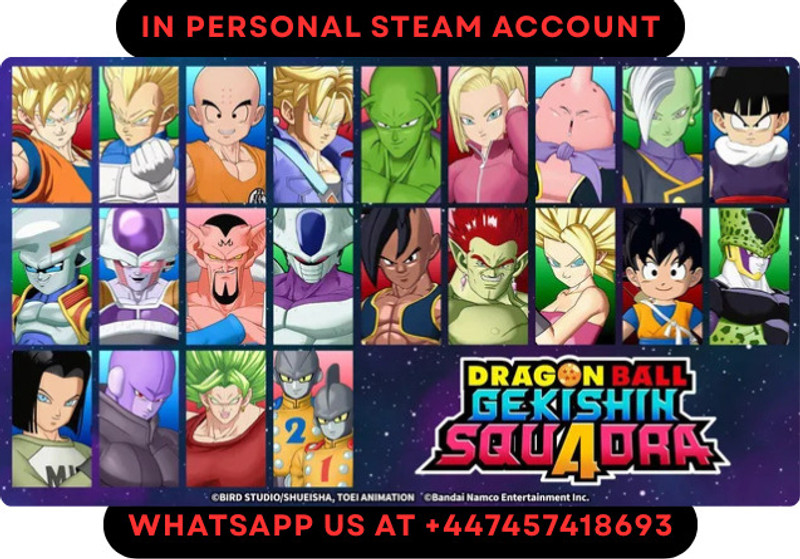 DRAGON BALL GEKISHIN SQUADRA no(cd/dvd/code) Complete Edition(Code in the Box - for PC)