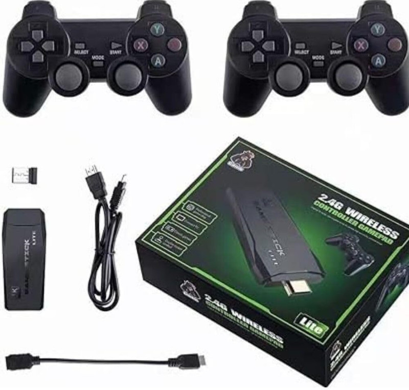 M15 Retro Game Stick Console Pro 2.4g Dual Wireless Game With 4k hd Game Stick_A 25th Anniversary Edition(Code in the Box - for Xbox 360)