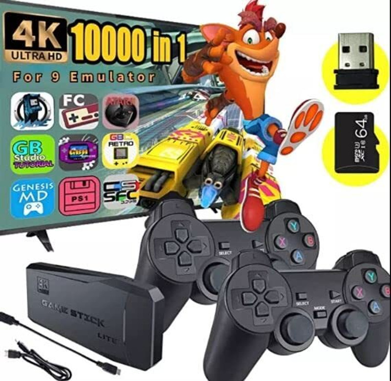 M15 Ultra HD 2.4G TV Video Game With 2 Wireless Controller And 4k Game Stick_AC1 25th Anniversary Edition(Code in the Box - for PC)