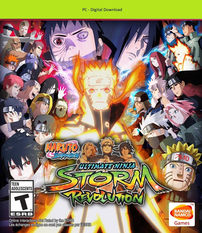Naruto Shippuden Ultimate Ninja Storm Revolution(Code in the Box - for PC)