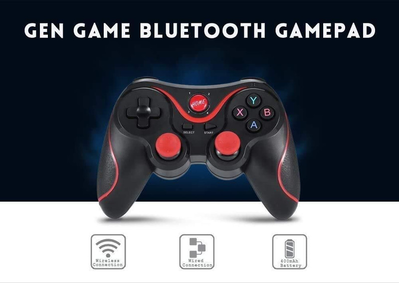 gamenophobia X3 Joystick Gamepad for Android/Windows/Smart TV (Black/Red)  Joystick(Black, For PC)
