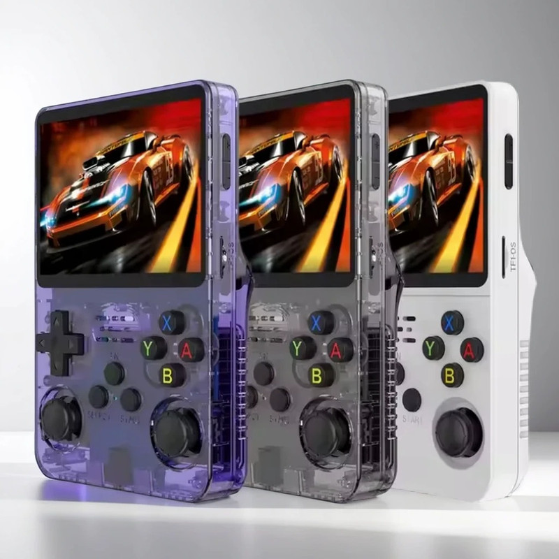 R36S Handheld Gaming Console 3.5" IPS Display Portable Limited Edition(Code in the Box - for PSP)