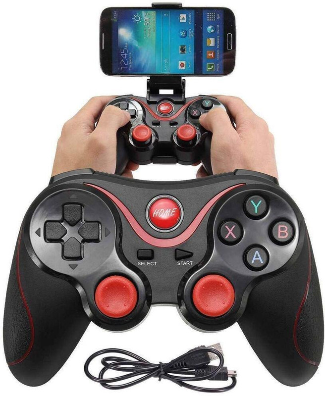 FANSEEKART X3 Mobile wireless Bluetooth Game controller for android and pc_FSN5 Black Edition with Expansion Pack Only(Code in the Box - for DS)
