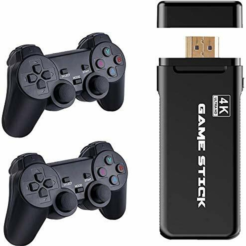 USB Wireless Console Game Stick Video Game Console Built-in 3000 Classic Games 8 Bit Mini Retro Controller HDMI Output Dual Player- 4K Ultra HD Game Stick Limited Edition Limited Edition(Code in the Box - for PC)