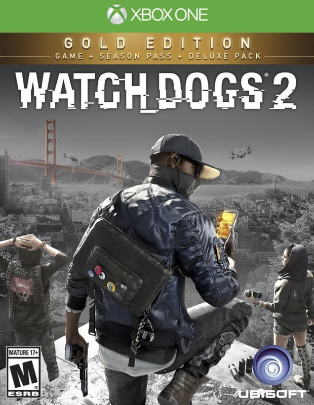 Watch Dogs2 Gold(Code in the Box - for Xbox One)