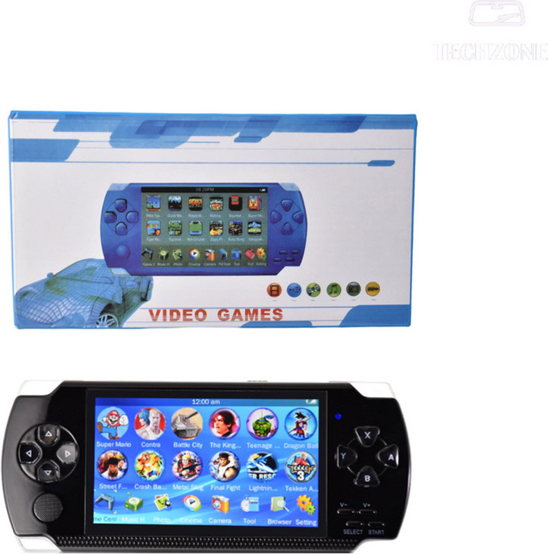 Pelupa PSP Video Game With Pokemon, Super Mario, Tekken 3 & Many More Games 0.3 Limited Edition with Full Game, Game Add-On(Code in the Box - for PSP)