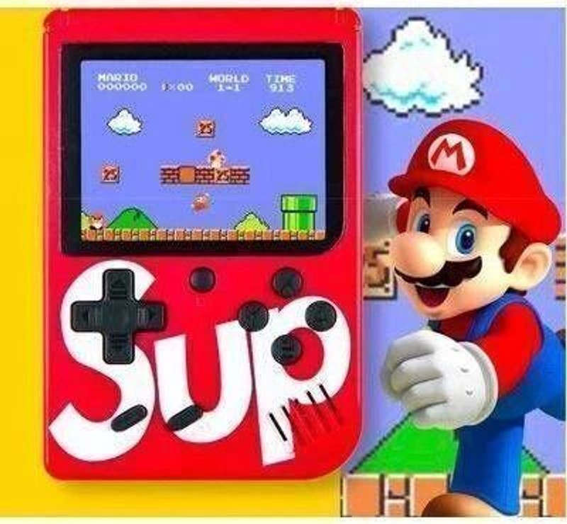 400 in 1 Sup Video Games Portable, Led Screen and USB Rechargeable, Academy Edition(Code in the Box - for PS3)