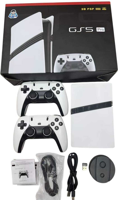GS5 PRO Classic TV Video Game Console 30000 Games, 1080p Output, 53 Simulators Exclusive Edition(Code in the Box - for PC)
