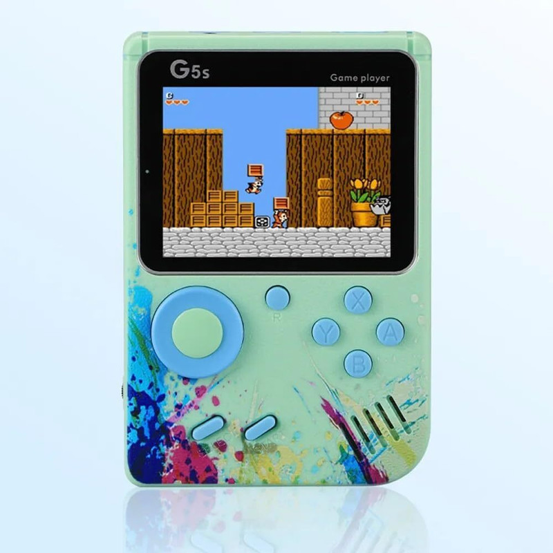 G5 500 in 1 Retro Game Box Only for 1 Player, Game PAD Can Play On TV, 500 World Tour Edition(Code in the Box - for Switch)