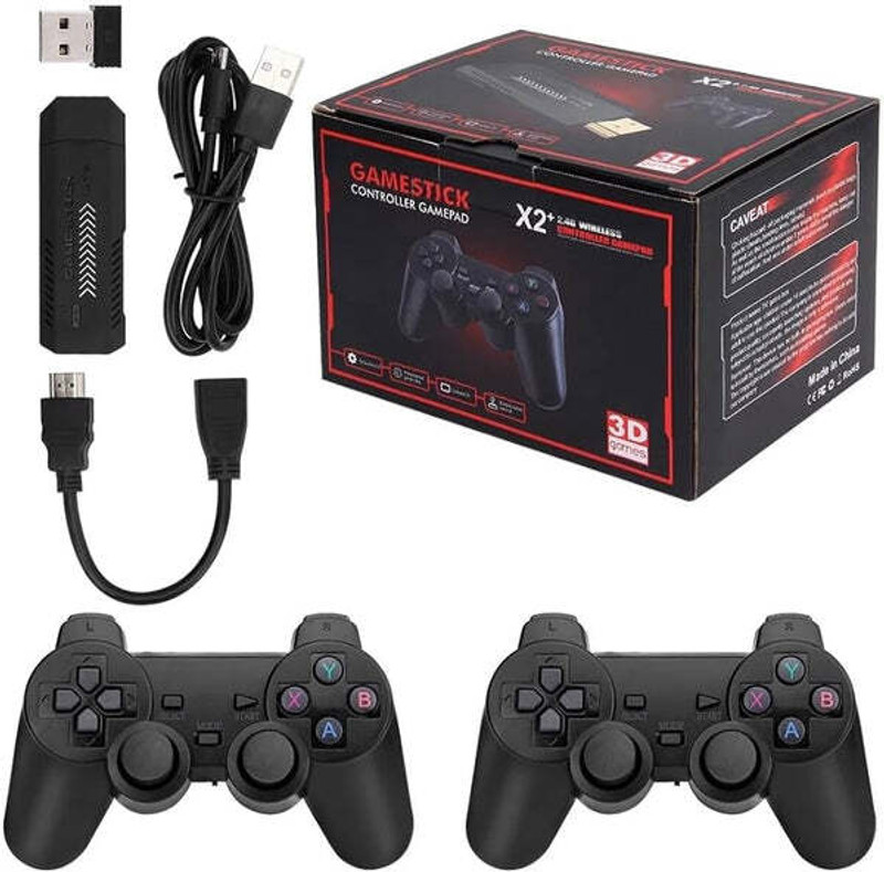 Timkolas 4K Ultra HD Retro Game Stick Console With 2.4G Wireless Classic Games_2 Game Of The Year Edition(Code in the Box - for PS Vita)