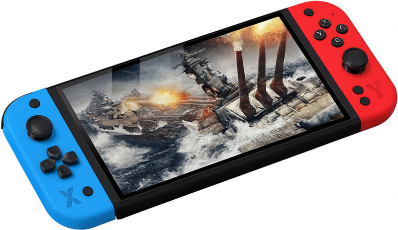 Cubonic G90 7" Full HD Handheld Game Console with 1800mah Battery & 19K+Games Black Edition(Code in the Box - for PSP)