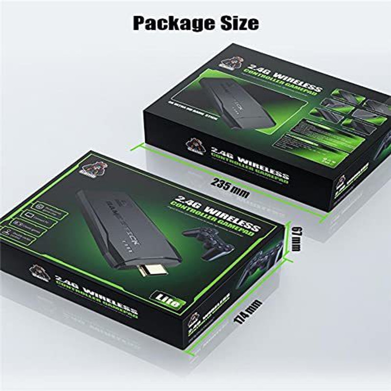 Wireless VideoGame Consoles 4K Retro Classic Gaming Gamepad TV Controller(64 GB) Limited Collector's Edition(Code in the Box - for PSP)