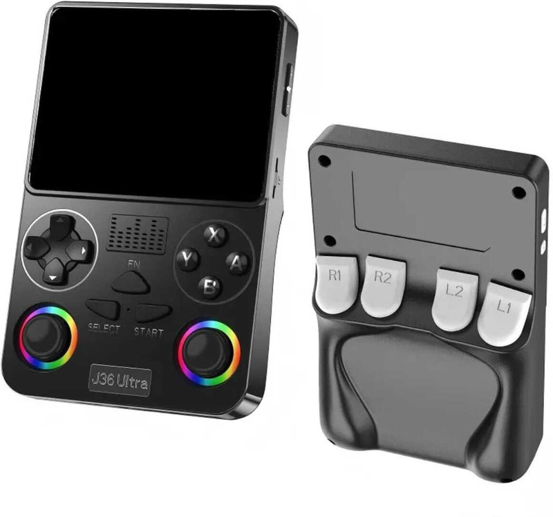 J36 Ultra Video Game Console Handheld | Pocket Size Gaming Box, Gaming Device Special Edition(Code in the Box - for 3DS)