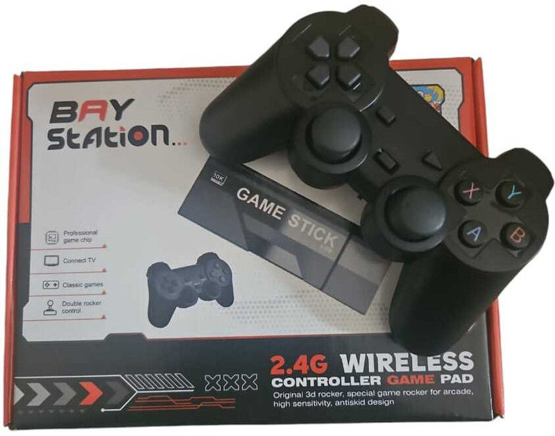 4K Ultra HDMI Game Stick With InBuilt Retro Games Dual Joystick Wireless Console Exclusive Edition(Code in the Box - for PC)