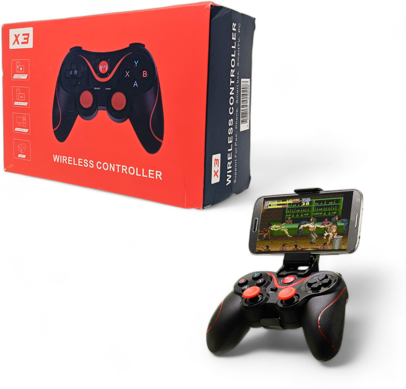 X3 Mobile wireless Bluetooth Gaming controller for android/Windows/Smart TV_A58 Black Edition with Expansion Pack Only(Code in the Box - for Xbox One)