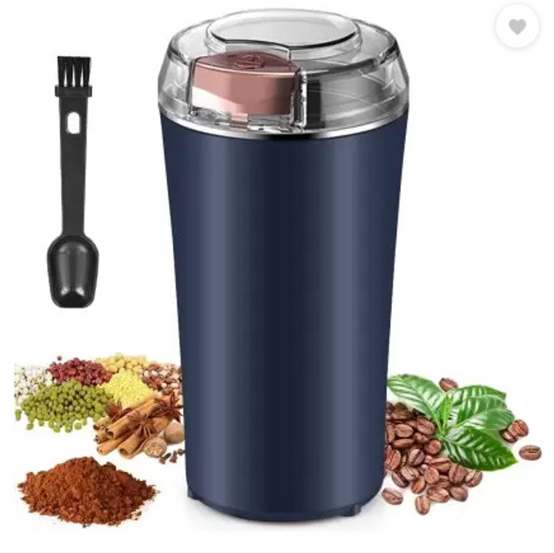 HASRU Multi-Functional Electric Stainless Steel Herbs Spices 2 Cups Coffee Maker(Multicolor)