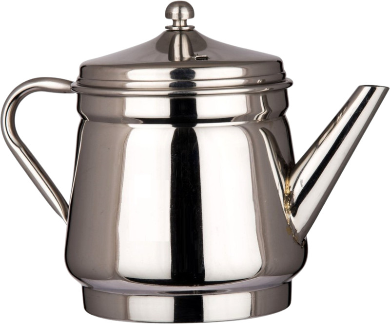 CENTURA Premium Coffee Percolater Kettle Filter Drip brewing method Coffee decoctor 5 Cups Coffee Maker(Stainless Steel)