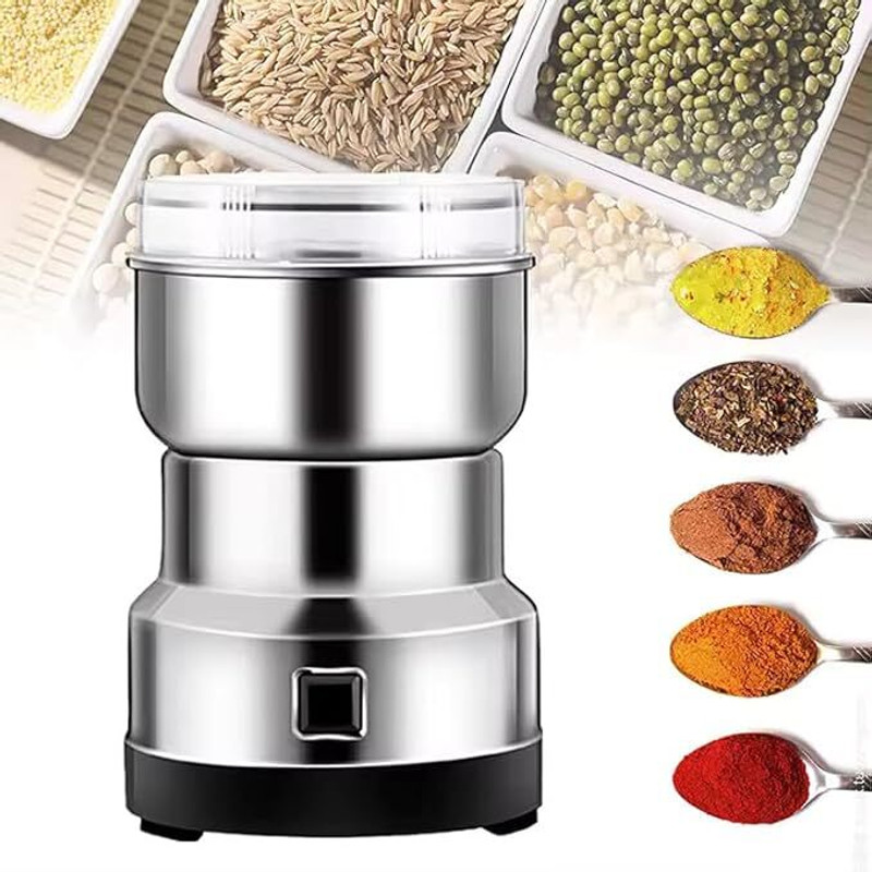 TMENTERPRISE Electric Grinder Machine for Coffee, Dry Fruits, and Spices Personal Coffee Maker(NA)