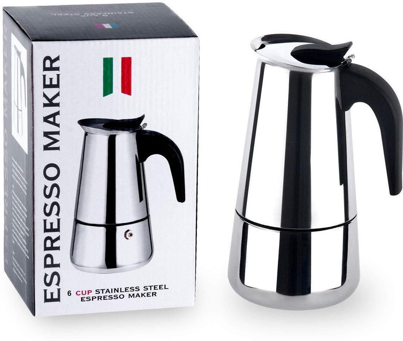 KERFORA KUK9005-6 6 Cups Coffee Maker(Silver)
