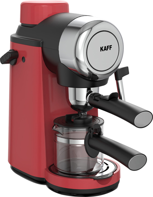 Kaff VIENNA-BLACK 4 Cups Coffee Maker(Black)