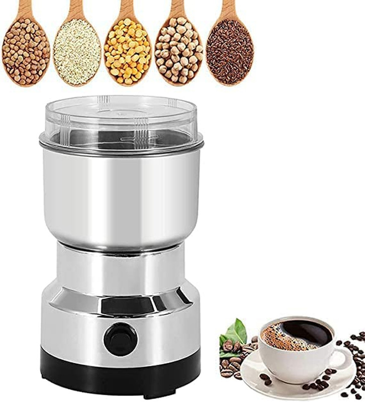 EVETIS SmartBuy Multi function Coffe Grinder Household Electric Grinder. 6 Cups Coffee Maker(Silver)