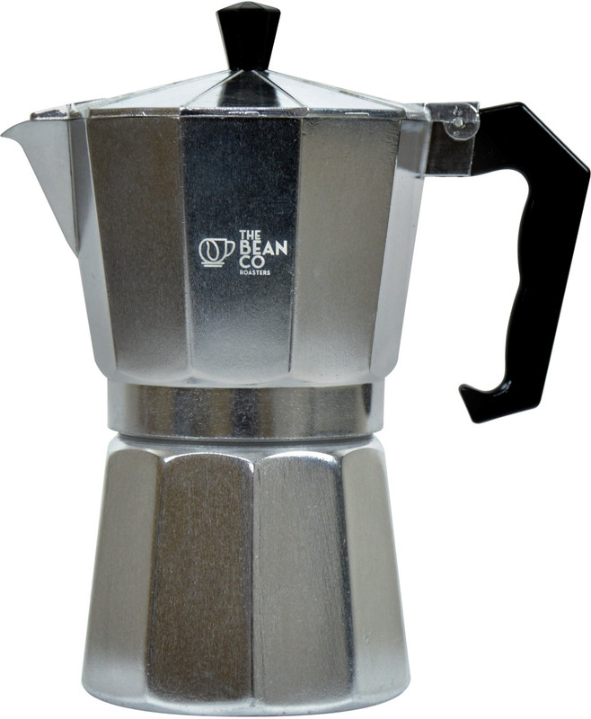 THE BEAN CO Classic Moka Pot | Premium Aluminium | Stovetop | Espresso Coffee Maker 150 ml 3 Cups Coffee Maker(Silver)