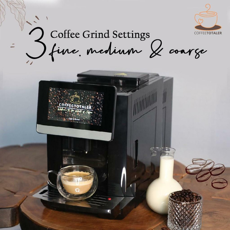 CoffeeTotaler S9 Coffee Maker(Black, Silver)