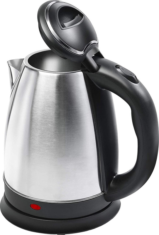 DN BROTHERS ® Electric Kettle Extra Large Tea Coffee Maker Water Boiler with Handle DN 329 Beverage Maker(1.9329 L, Silver)