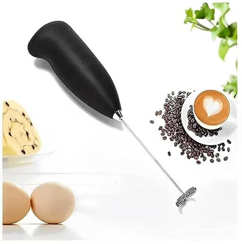 KEITSI Handheld Milk Wand Mixer Frother for Latte Coffee Hot Milk 50 W Hand Blender, 3 Cups Coffee Maker(malti)