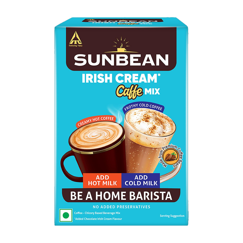 Sunbean Coffee Mix - Effortless Dalgona Experience (Add Milk) Instant Coffee(72 g, Irish Cream Flavoured)