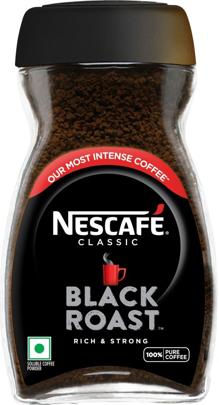 Nescafe Classic Black Roast, Rich & Dark Instant Coffee