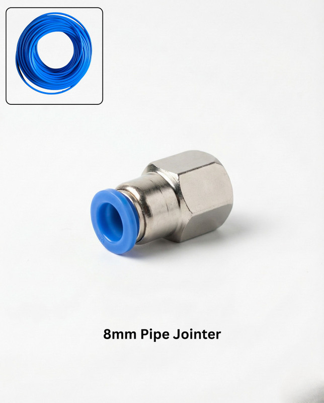 THEREALREYAZ Air Compressor 8 MM Pipe Push Connector Coil Spring Compressor
