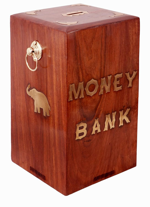 WOODENVIBES d6hg Wooden Money Clip(brown)