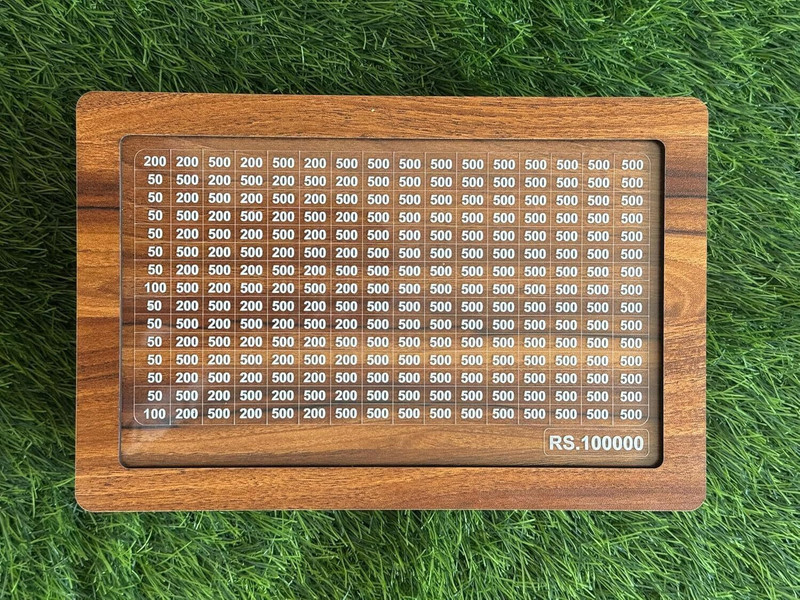 jago Money Box Gullak Wooden Money Clip(Money Box Gullak)