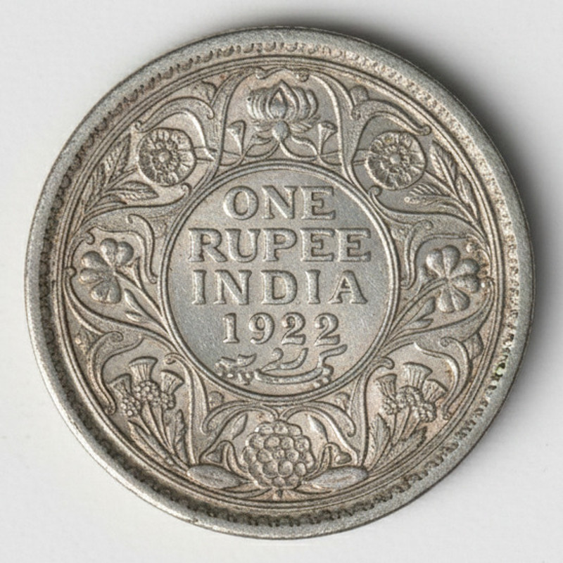 Luxury One Rupee 1939 King George VI, British India Silver-plated old Coin Medieval Coin Collection(1 Coins)