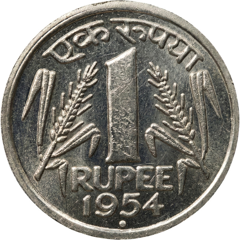 newway Rare 1 Rupee 1954 India, old Coin Collectible Replica Coin for Collection Medieval Coin Collection(1 Coins)