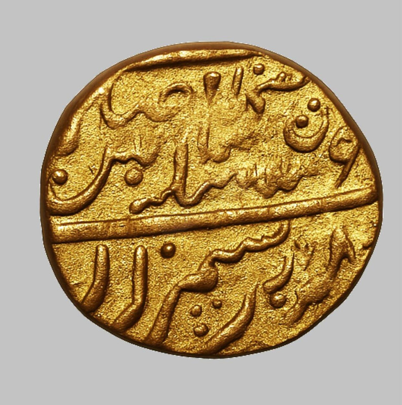 newway 1 Rs. 1827 Maharja Ranjit Singh Goldplated Old Rare Fancy Medieval Coin Collection(1 Coins)