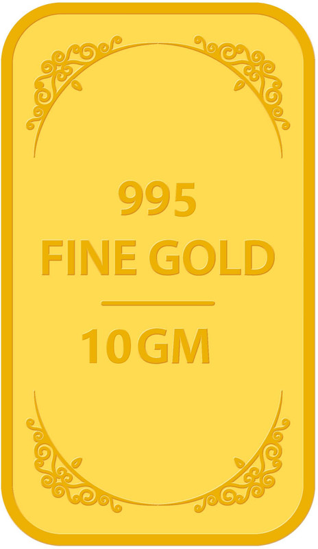 Muthoot Pappachan 24 (995) K 10 g Gold Bar