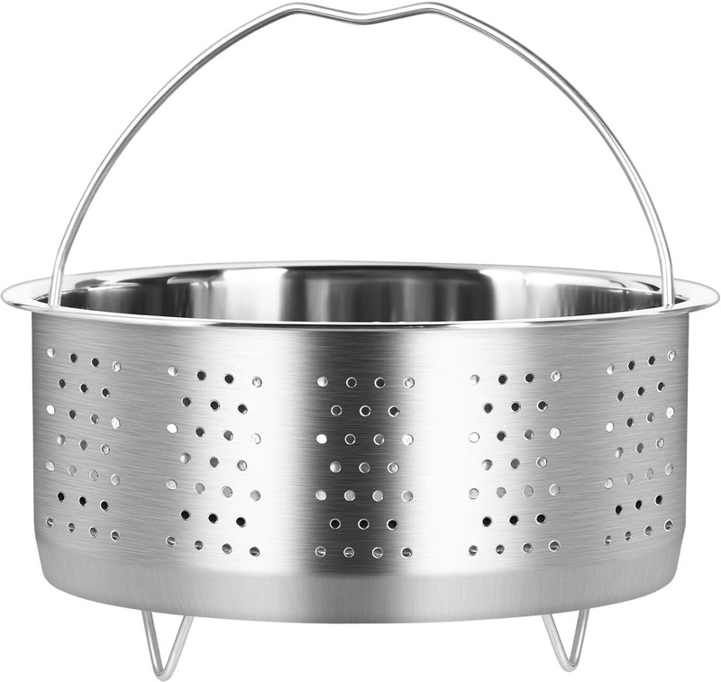 SHRIYARTHSALES Steel Steaming Basket, Food Steaming Basket Stainless Steel Steamer(2 L)