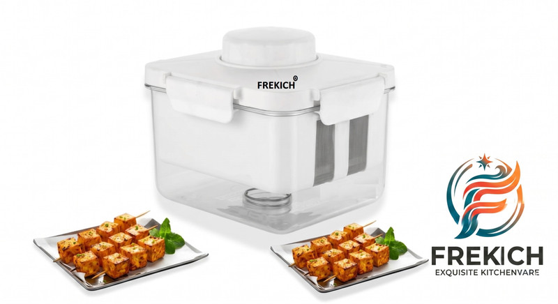 Frekich Paneer Maker or Tofu Maker 1200ml Strainer(White Pack of 1)