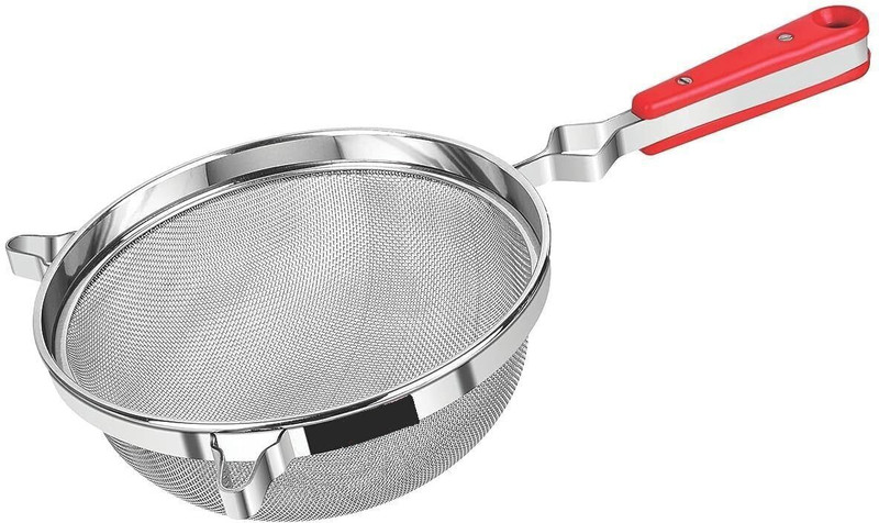 Rc pune tainless Steel Soup & Juice Strainer/Liquid Filter Strainer(Silver Pack of 1)