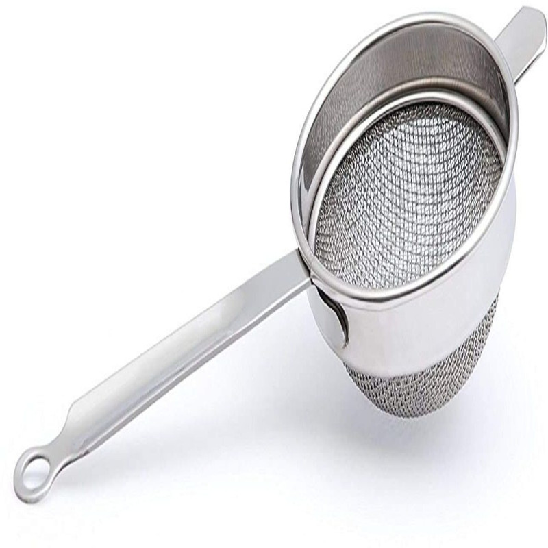 BLLUEX premium steel tea strainer pack of 2 Tea Strainer(Pack of 2)