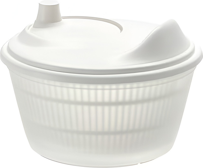 SMARIKA IKEA Salad Spinner Rinse vegetables and Spin it Dry Colander(White)