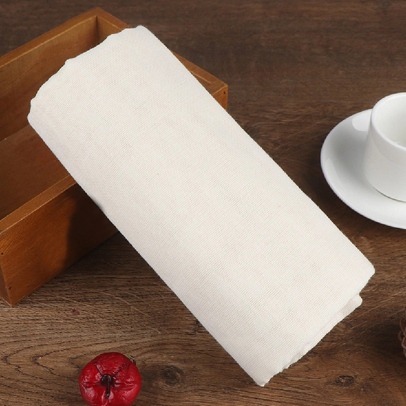 Gowloz Unstitched Muslin Cheese Cloth for Straining Dahi, Paneer & Sprouts Strainer(White Pack of 1)